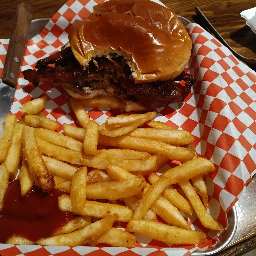 Smash Burger and Fries